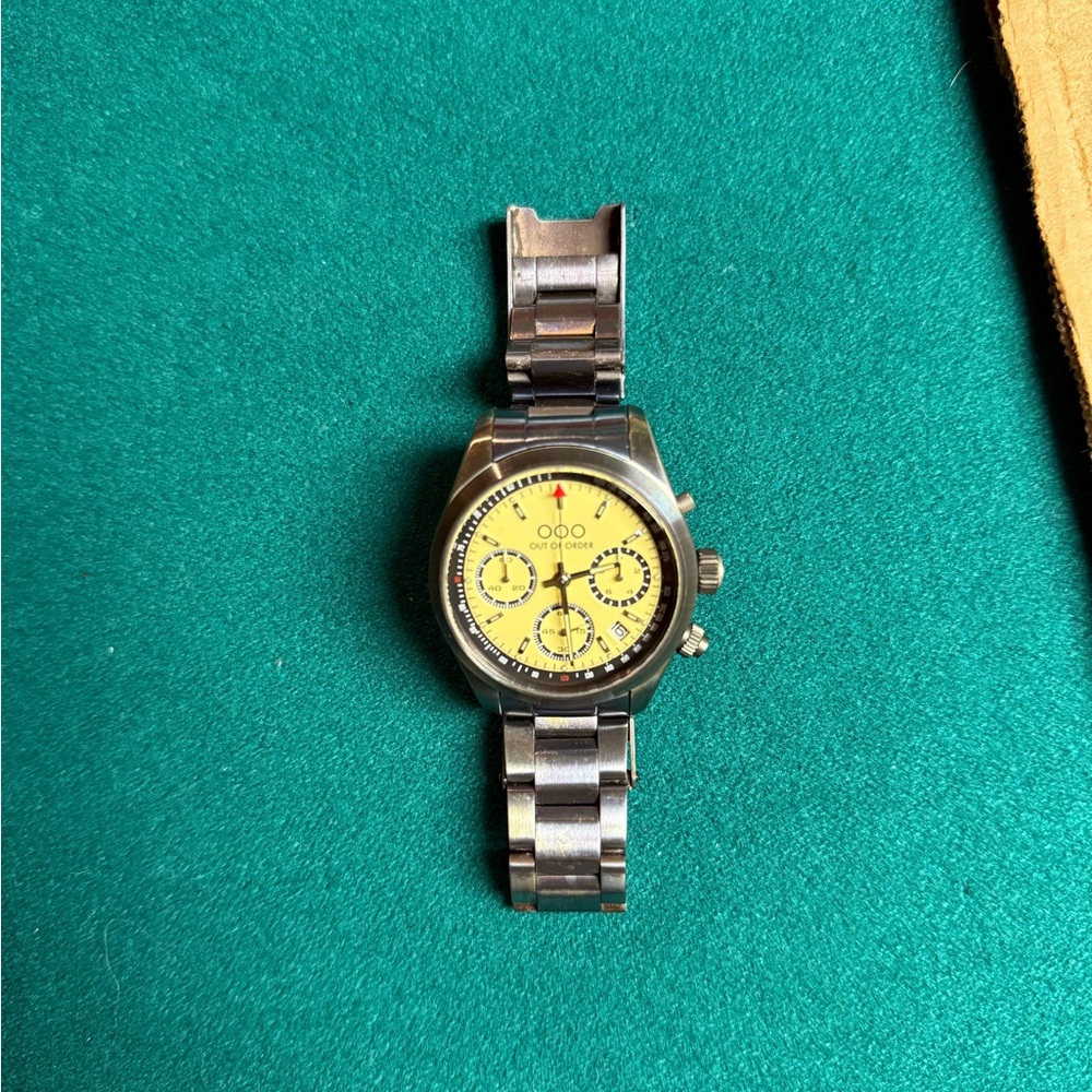 Out of Order Sporty Cronografo Chronograph Bracelet Watch, 40mm - Picture 3 of 9